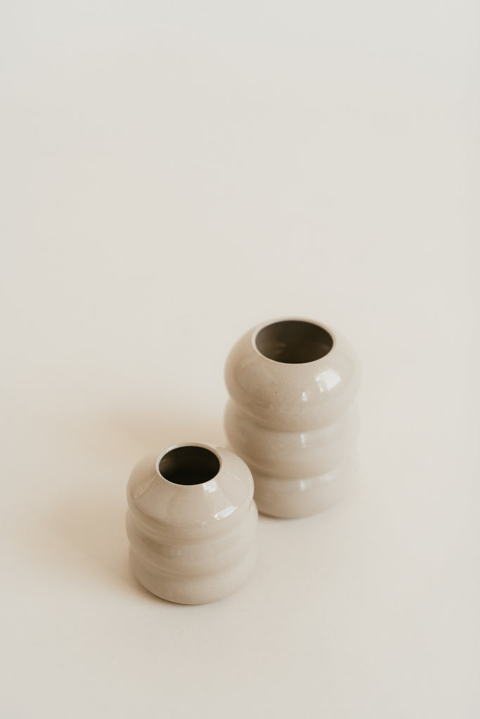 mini pearl ceramic vase